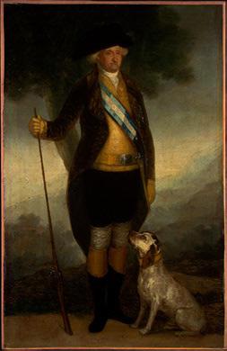 Francisco de Goya Charles IV as a huntsman France oil painting art